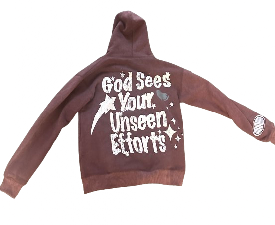 UNSUNG STAR ZIP UP - BROWN