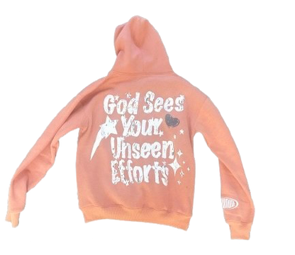 UNSUNG STAR ZIP UP - PEACH